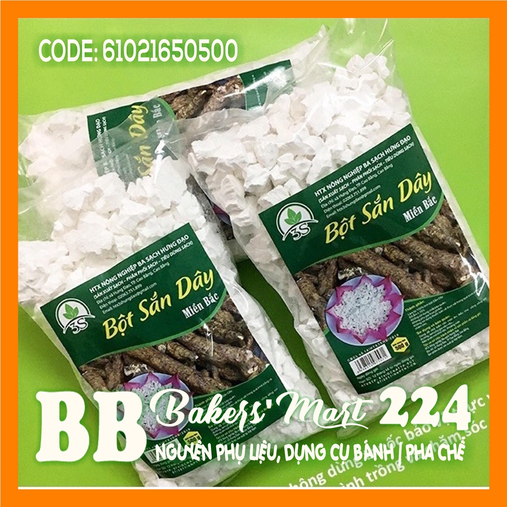 Bột SẮN DÂY Cao Bằng Miền Bắc - 1 gói 500gr