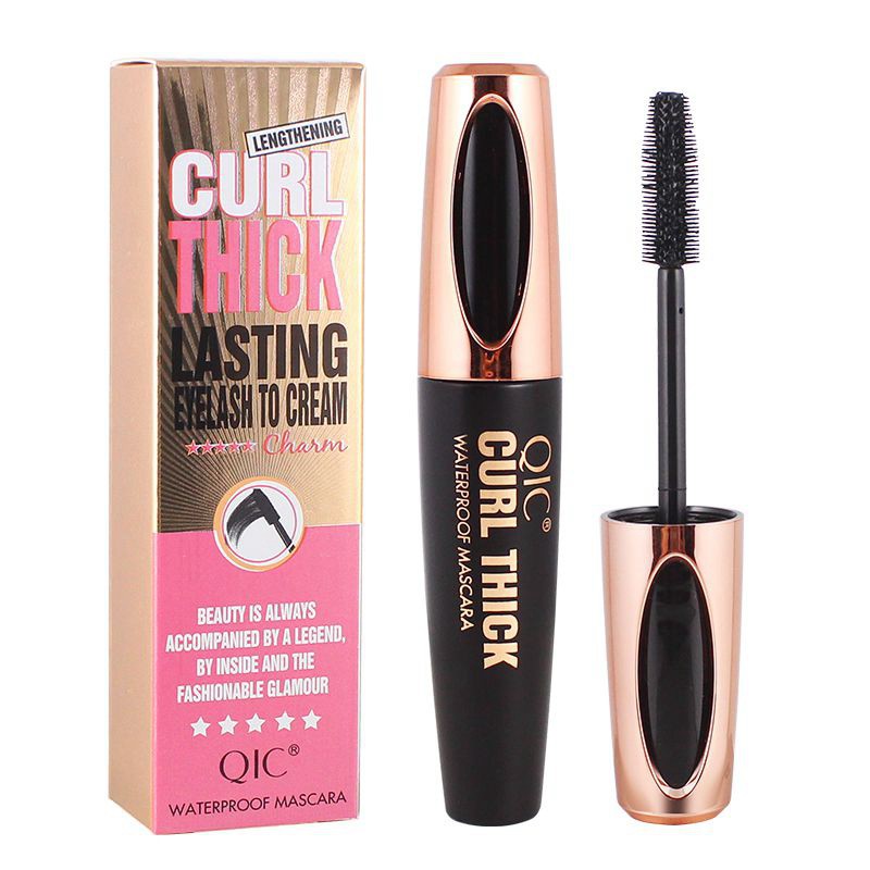 [Hàng mới về] Mascara QIC sợi tơ 4d làm cong và dày mi hiệu quả