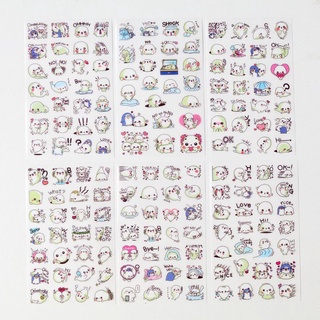 Set 6 tờ sticker cá heo