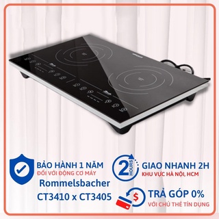 Bếp từ đôi Rommelsbacher CT 3410 - Công suất 3400W, điều khiển cảm ứng