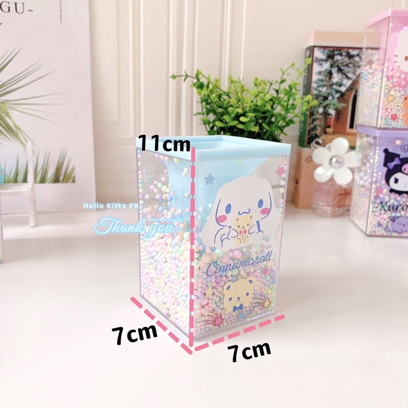 Hộp cắm bút đa màu sắc Hello Kitty - Doremon Doraemon