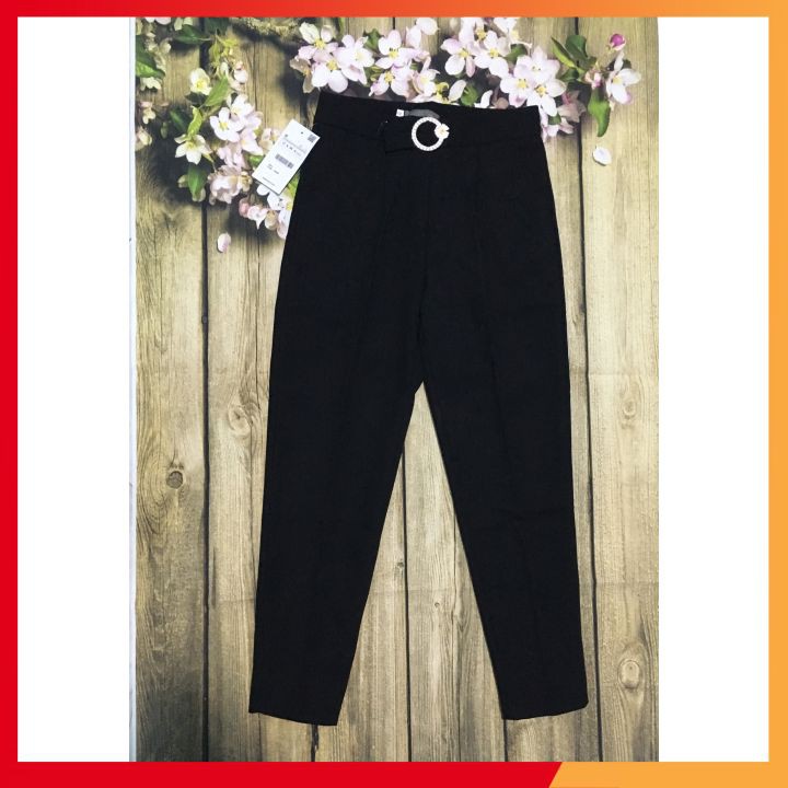 [Ảnh Thật + Video] Quần Tây Công Sở Cạp Hoa Cúc Siêu Sang | BigBuy360 - bigbuy360.vn