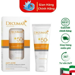 Kem decumar chống nắng tuýp 50g