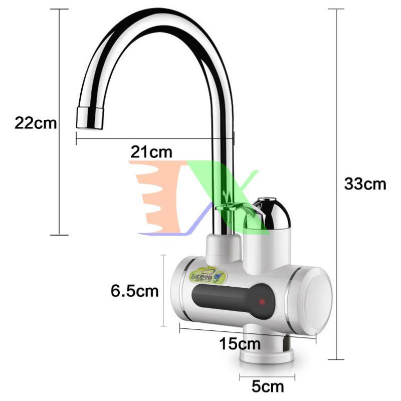 Máy nóng lạnh lắp đặt tại vòi cao cấp - nhỏ gọn tiên lợi, làm nóng trực tiếp, chống giật, an toàn tuyệt đối