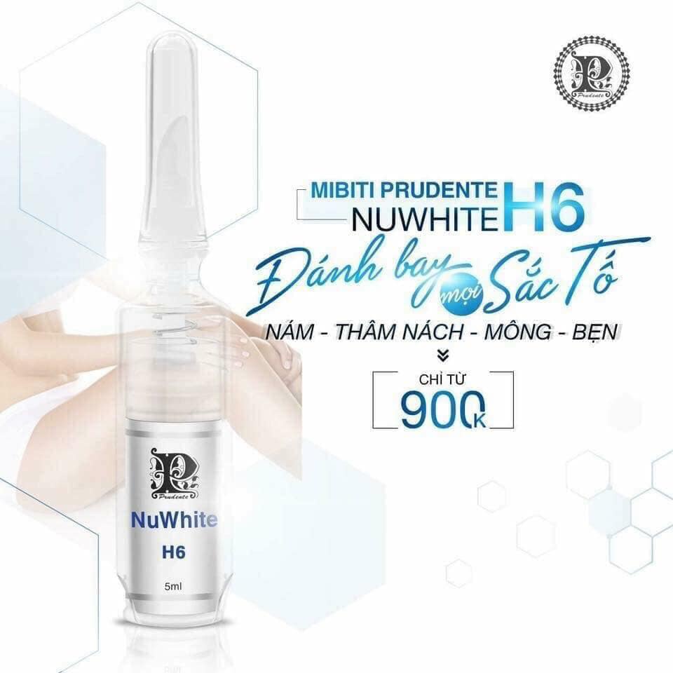 KEM GIẢM THÂM NÁM BẸN, NÁCH - MIBITI PRUDENTE NUWHITE H6