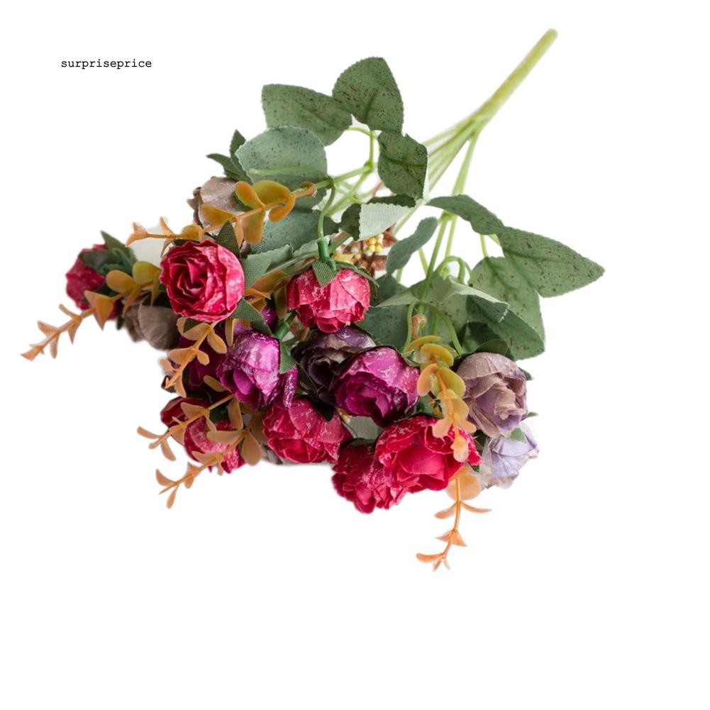 Hoa hồng giả trang trí nhà cửa văn phòng cửa hàng