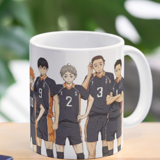 Cốc sứ Haikyuu  Karasuno