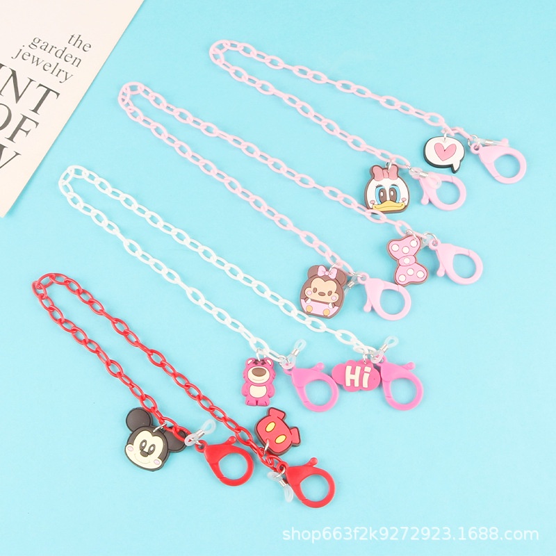 Dây đeo khẩu trang mắt kính nhiều hoạt hình nhiều màu dễ thương chống thất lạc KT3 - Phụ Kiện Thời Trang