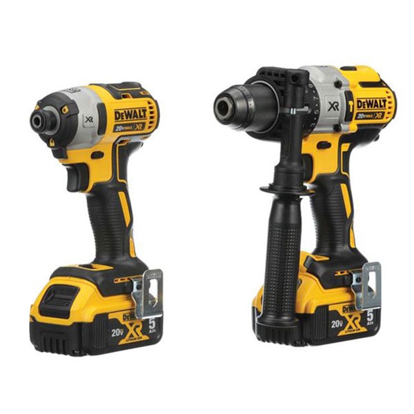 Combo DEWALT DCD996N + DCF887N + 2 Pin 18V 5Ah DCB184 + 1 Sạc DCB115 - Chính Hãng