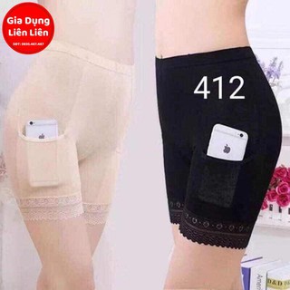 Quần mặc trong váy có túi đựng điện thoại