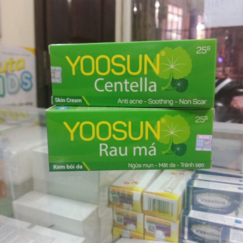 Kem Dưỡng Mát Da, Ngăn Mụn, Lành Sẹo - Yoosun Rau Má 25 Gram