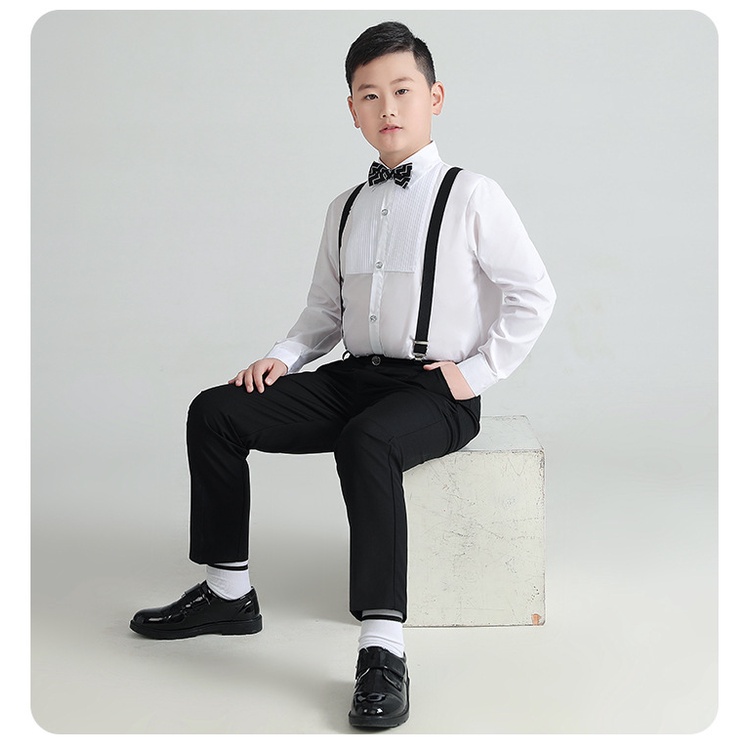 Bộ công tử bé trai cao cấp cho trẻ em béo đồng phục học sinh cho bé đi học cấp 1 2 dự tiệc TQB072 TQB119