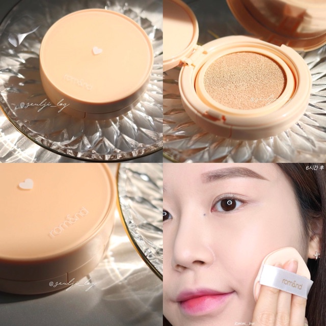 PHẤN NƯỚC CHE PHỦ HOÀN HẢO, KIỀM DẦU CHO LỚP NỀN LÂU TRÔI ROMAND BETTER THAN MATTLE CUSHION 14G CHÍNH HÃNG - 9922