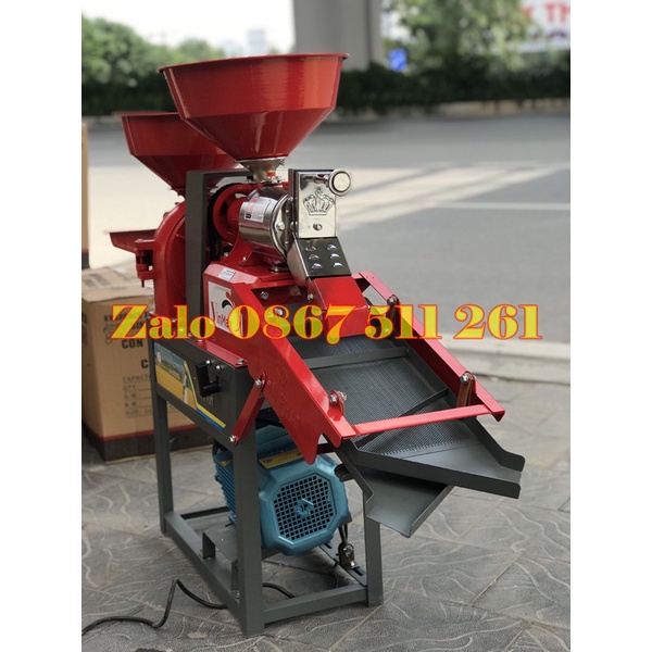 Máy chà gạo mini gia đình giá rẻ tại Bắc Giang