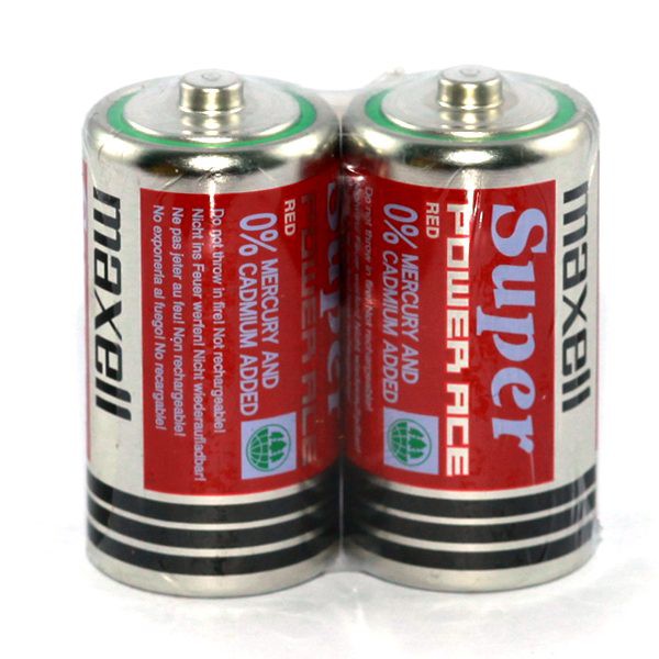 Vỉ 2 viên Pin Trung CR14P Maxell/Panasonic Super Power 1.5V - Maxell/Panasonic dùng cho bếp ga, đồng hồ, đèn pin...