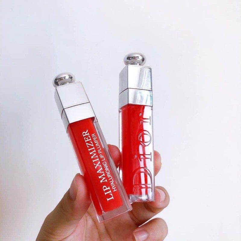 Son dưỡng Dior Lip Maximizer Collagen 015 fullsize unbox, son dưỡng collagen, son dưỡng có màu - Her