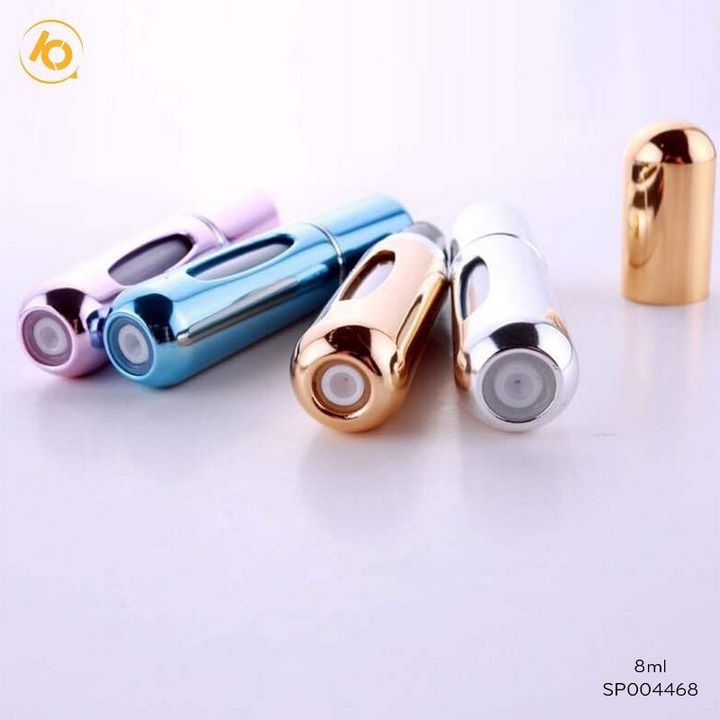Lọ chiết nước hoa tự động thủy tinh bọc 2 lớp nhôm 8ml - SP004468 | BigBuy360 - bigbuy360.vn