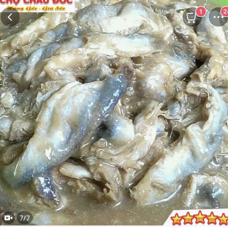 500gr Mắm Bò Hóc Cá Linh Châu Đốc Đặc Sản Của Người Khmer Nam Bộ