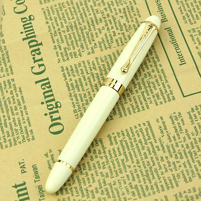 Bút Máy Jinhao X450 Ngòi Vừa Màu Trắng