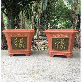 khuôn đúc chậu cảnh vuông 45 cao 40cm