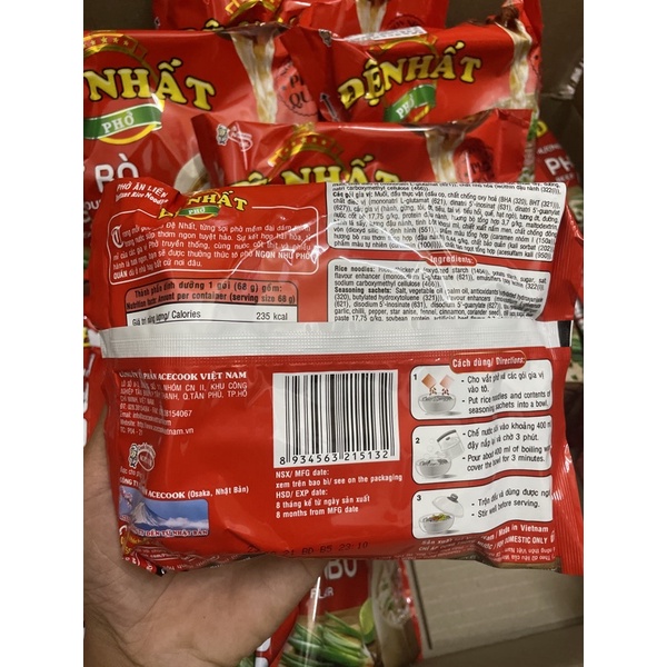 Phở bò Đệ Nhất - 67gram | BigBuy360 - bigbuy360.vn