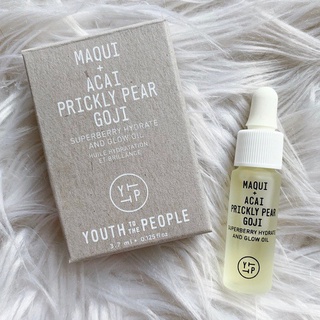 Dầu dưỡng Youth to the people maqui and acai prickly pear goji 3.7ml