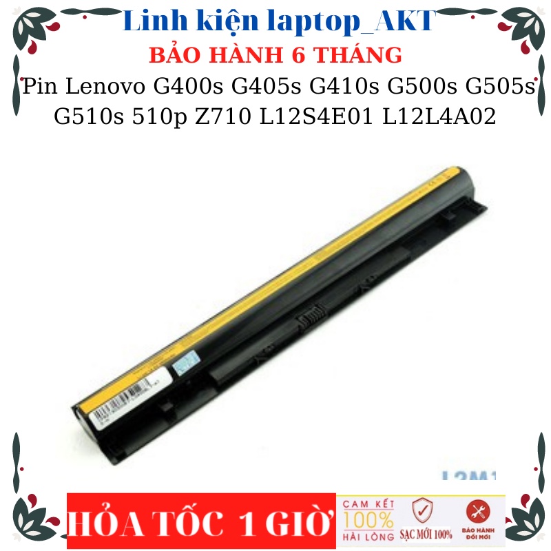 Pin laptop Lenovo Ideapad G400s G405s G410s G500s G505s G510s S410p S510p Z710 L12S4E01 L12L4A02 L12L4E01 L12M4A02