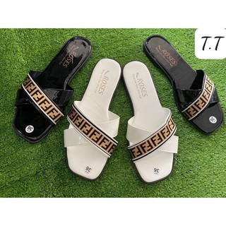 Dép Chữ FF Quai Chéo - Kèm video