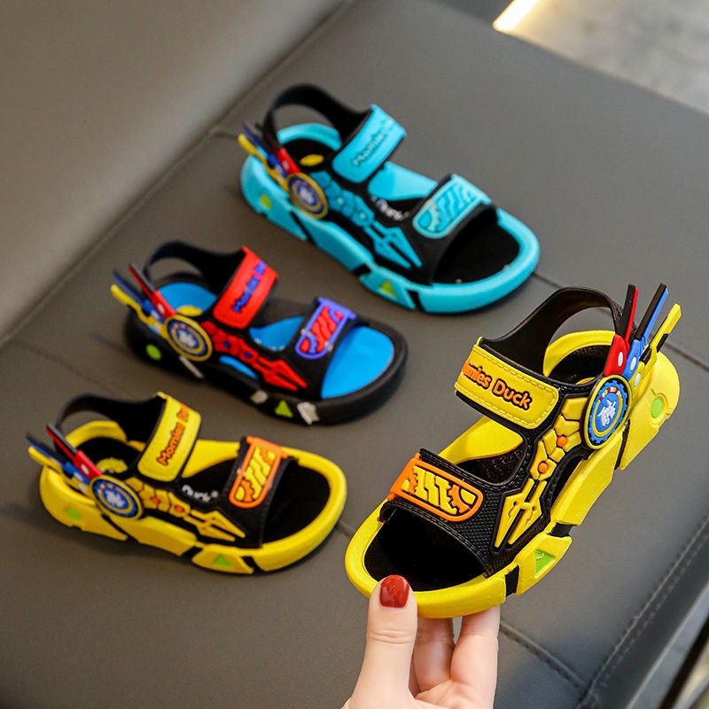 Giày sandal bé trai đế mềm chống trượt thời trang mùa hè