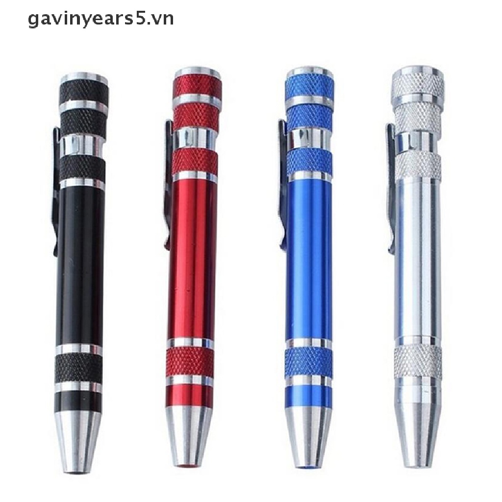 Bộ Tua Vít Mini 8 Trong 1 Bỏ Túi Tiện Dụng
