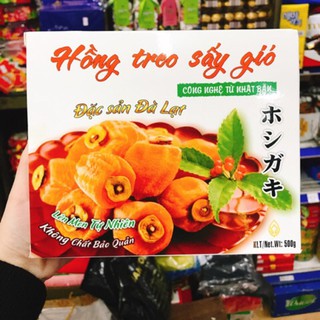 HỒNG TREO SẤY GIÓ ĐÀ LẠT 500G