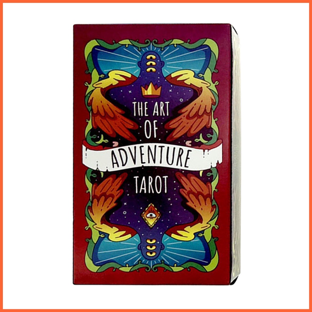 Hộp 78 Lá Bài Tarot Phiêu Lưu Oracle Phiên Bản Tiếng Anh