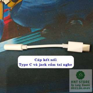 - [GIÁ TỐT] Cáp kết nối Type-C và jack cắm tai nghe 3.5mm - Cáp chuyển đổi type-c và jack cắm tai nghe .