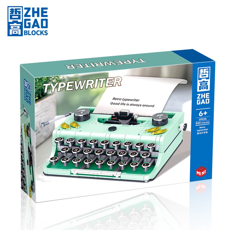 Khối Lắp Ráp Máy Đánh Chữ Cổ Điển XL01025