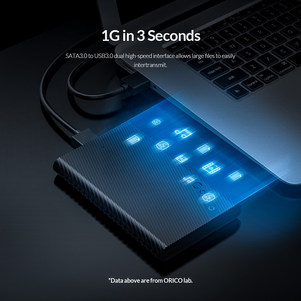 Box ổ cứng di động USB 3.0, 2.5inch Gloway, HDD box USB 3.0, 2.5inch Gloway, biến ổ cứng laptop thành ổ di động | WebRaoVat - webraovat.net.vn