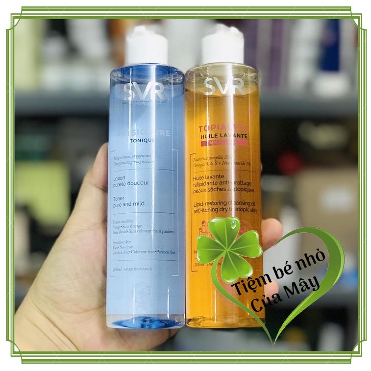 NƯỚC HOA HỒNG CHO DA NHẠY CẢM SVR PHYSIOPURE TONER PURE AND MILD 200ML | BigBuy360 - bigbuy360.vn