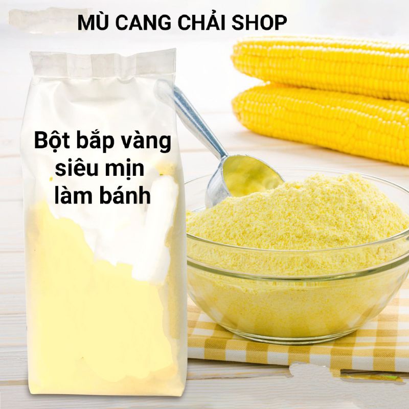 Bột bắp, bột ngô nguyên chất siêu mịn làm bánh túi 450g