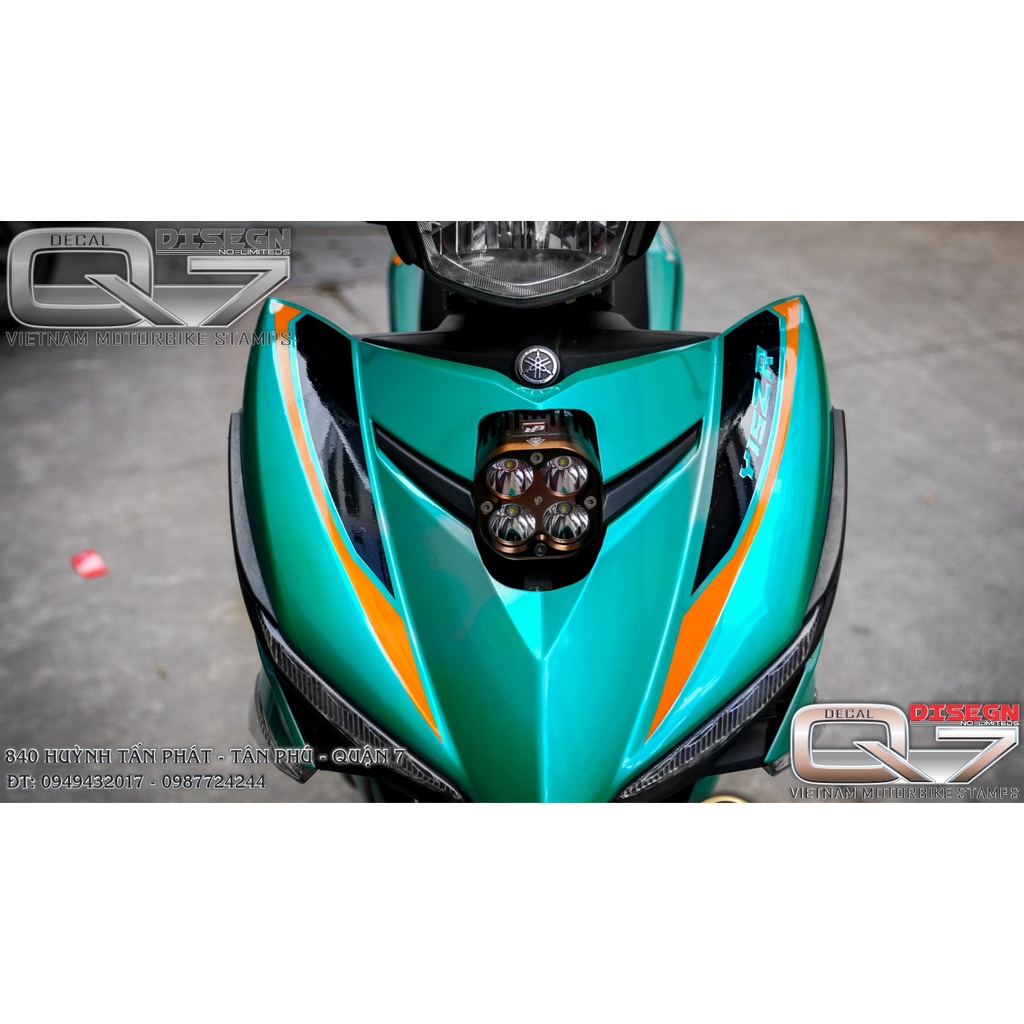 Tem Rời EXCITER 150 Y15ZR XANH LỤC BẢO