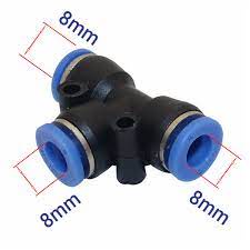 Nối chữ Tê ba đầu đủ các kích thước dùng nối nhanh ống phun sương, tưới cây, phun thuốc sâu-Tổng kho kim khí điện nước