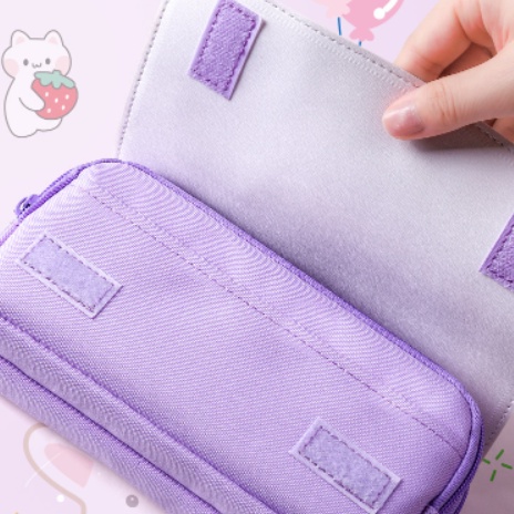 Hộp Bút 2 Ngăn 3D Nổi Pop it Cute Siêu Xinh Cho Bé Mẫu Mới 2022