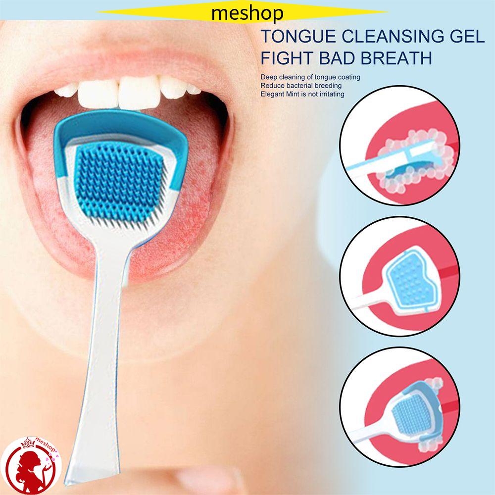 Gel Tẩy Trang Làm Sạch Lưỡi Kèm Cọ Tiện Dụng