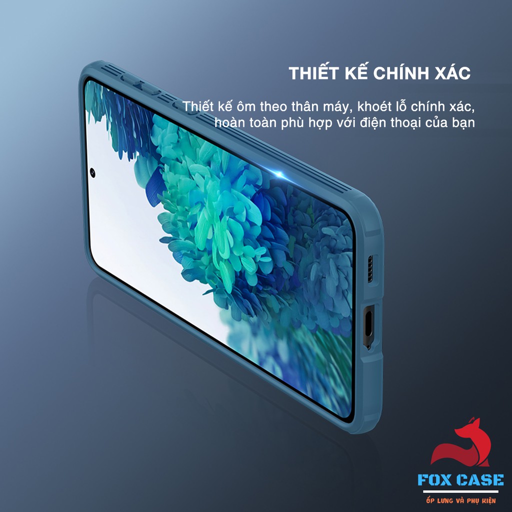 Ốp S23 Ultra, S23 Plus, S23, S22 Ultra, S22 Plus, S21 Series Nillkin CamShield Pro bảo vệ camera - Fox Case