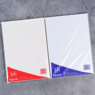 Decal A4 đế xanh - đế vàng - da bò