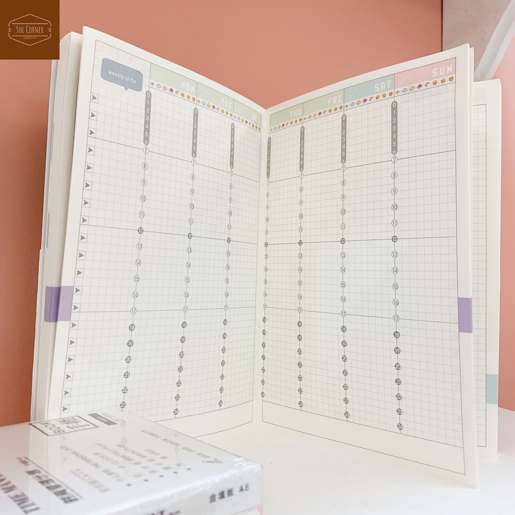 Sổ tay TIME MANAGEMENT size A5/A6