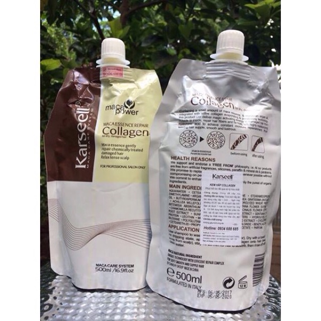 Hấp tóc collagen karseell maca 500ml