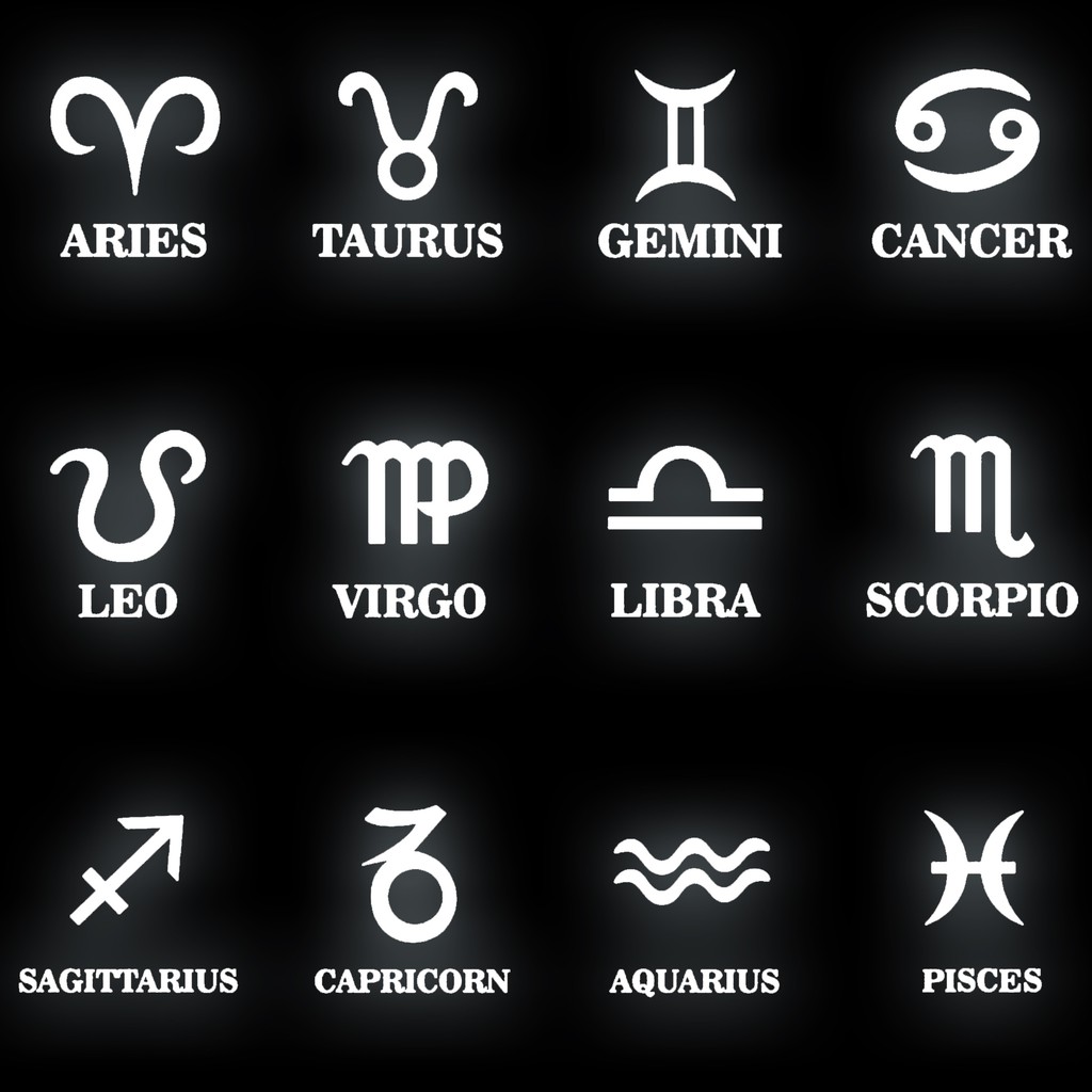 Hình sticker 12 cung hoàng đạo ép phản quang lên áo Mr.Buffalo