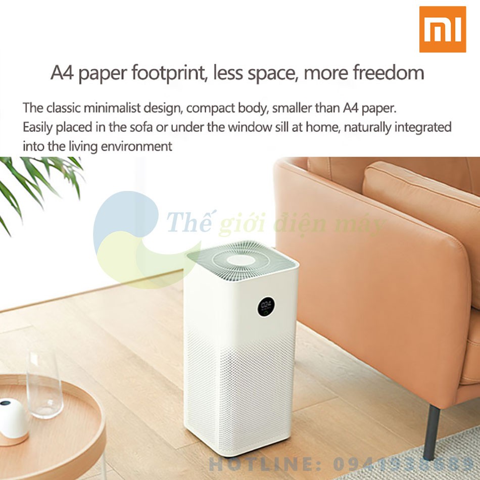 Máy lọc không khí Mi Air Purifier 3 - Bảo hành 6 tháng - Shop Thế giới điện máy