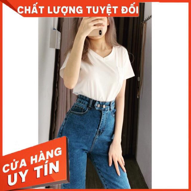 QUẦN JEANS ÔM LƯNG SIÊU CAO CO GIÃN - hình thật chính chủ | BigBuy360 - bigbuy360.vn