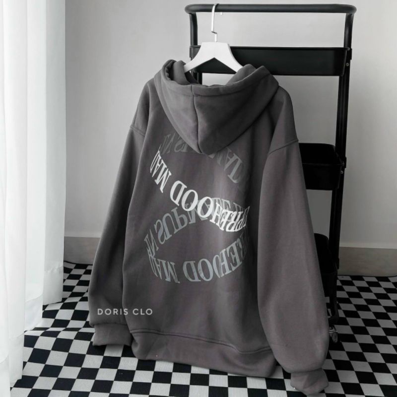 Áo hoodie nữ có nón dây kéo chất nỉ ngoại cao cấp thêu chữ , mẫu áo khoác nỉ ulzzang nhiều màu kèm video