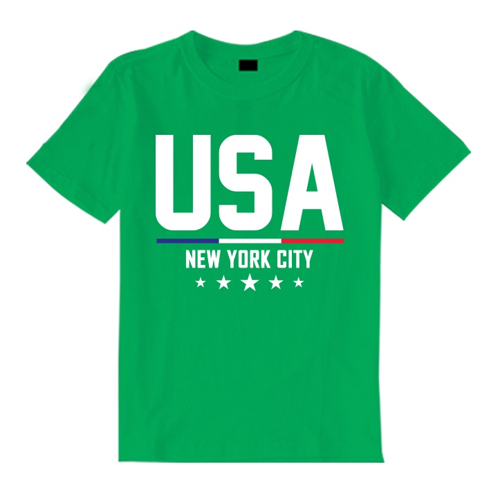 Áo Thun USA Nam Nữ Unisex Tay Ngắn Mẫu Mới